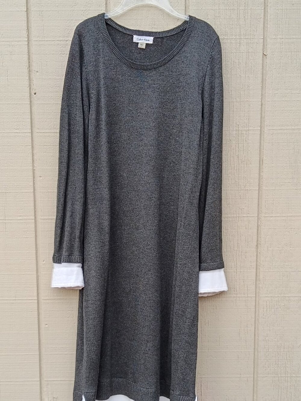 Calvin Klein sweater dress, large